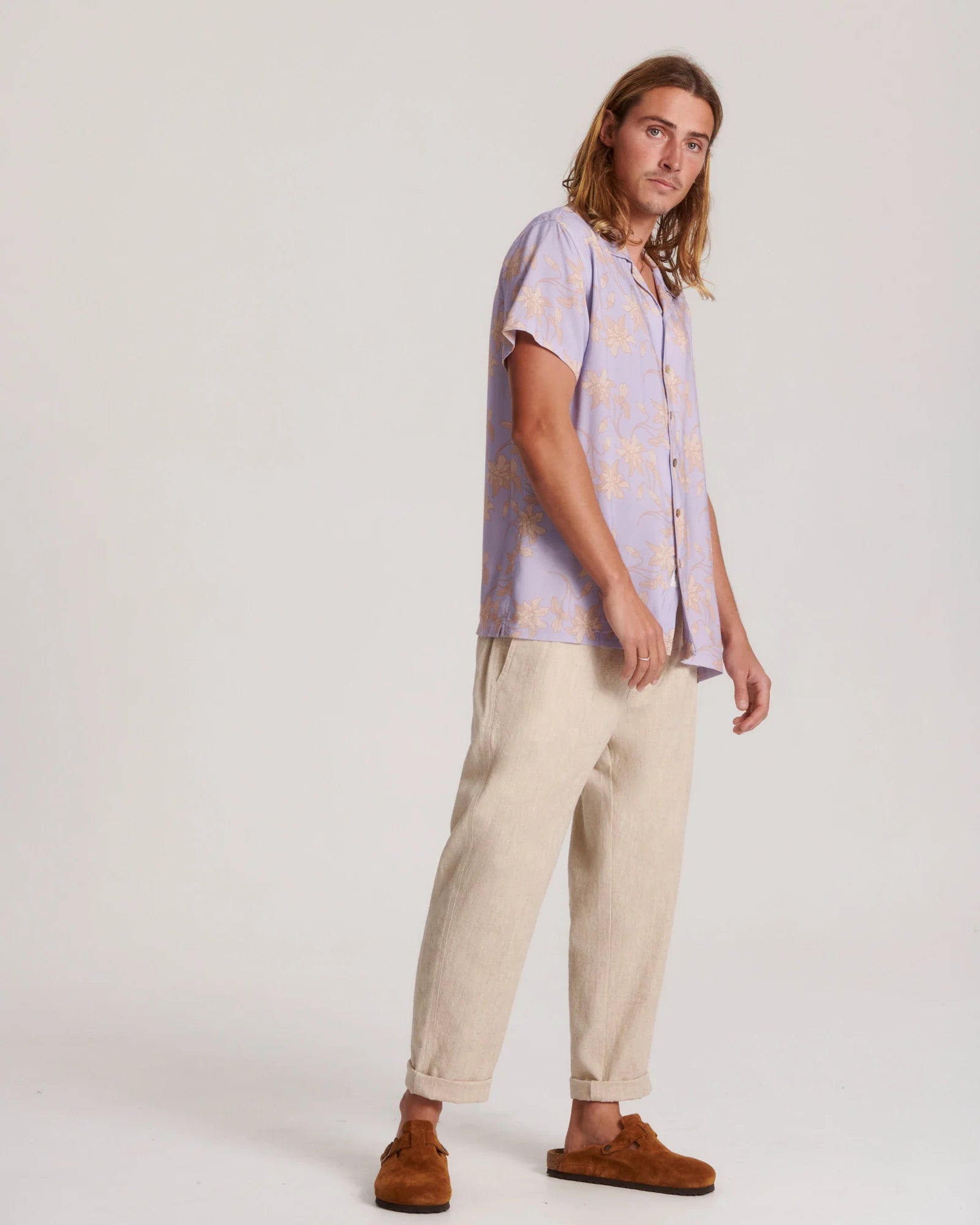 Critical Slide M Cruiser Linen Pant ECRU