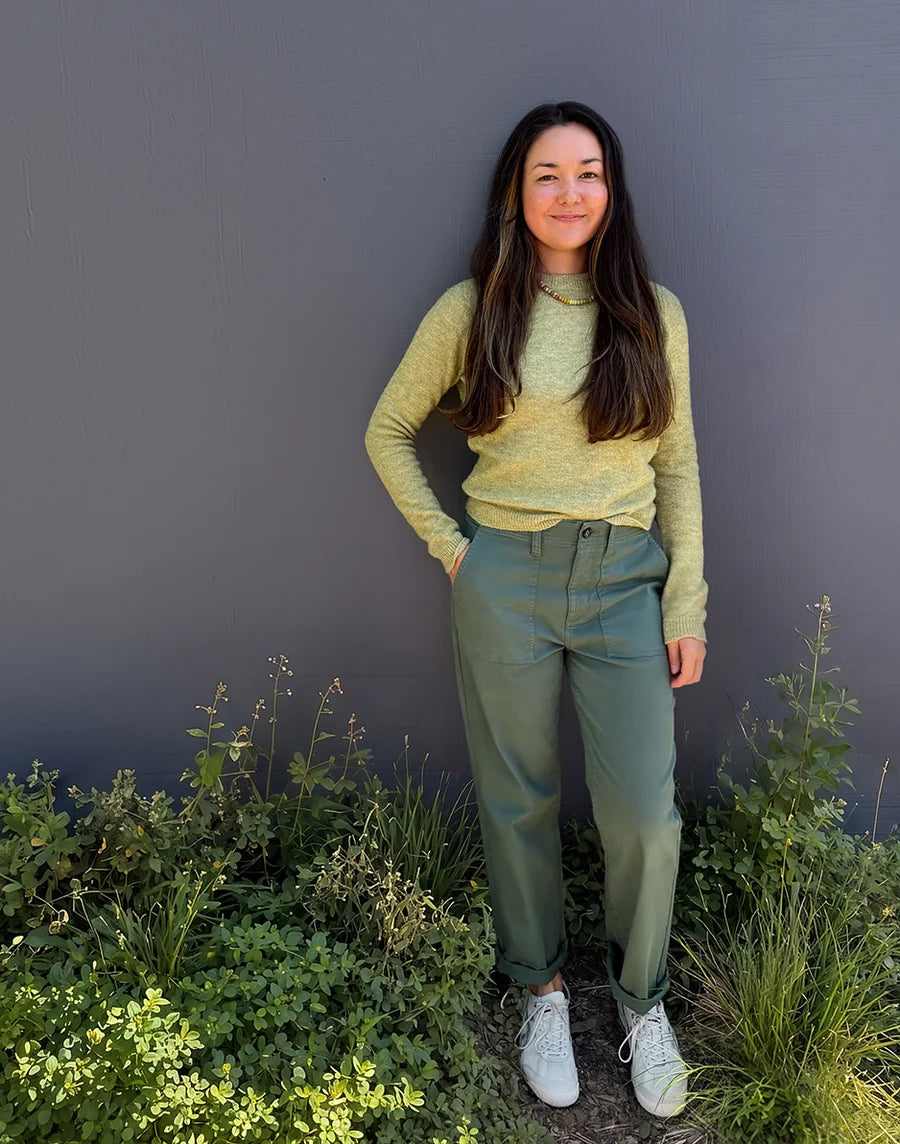 Carve Designs W Corey Twill Pant LAUREL