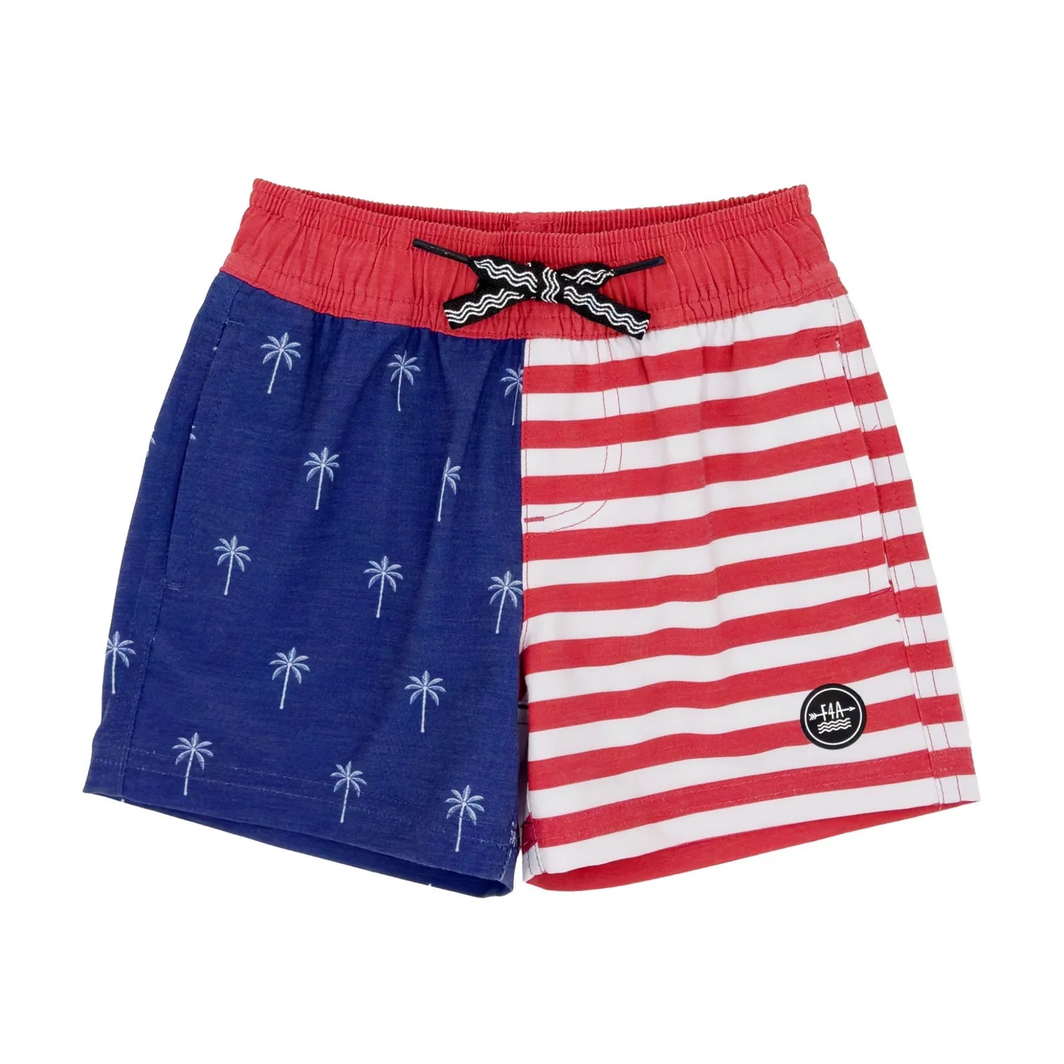 Feather 4 Arrow Toddler Palm Stripe Volley TWILIGHT