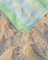 Sand Cloud Beach Towel Peppermint Herringbone MINT - REG
