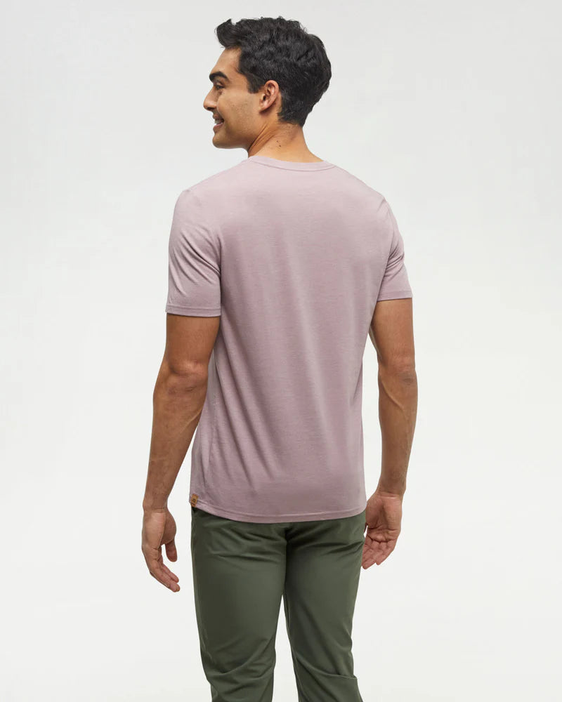 tentree M SS Sasquatch Frisbee Tee VINTAGE MAUVE HEATHER