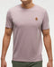 tentree M SS Sasquatch Frisbee Tee VINTAGE MAUVE HEATHER