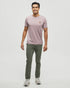 tentree M SS Sasquatch Frisbee Tee VINTAGE MAUVE HEATHER