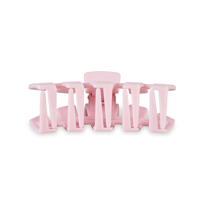 Teleties Medium Classic Hair Clip PINK RIBBON POWER