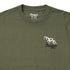 Seager M SS Pointer Tee SURPLUS GREEN
