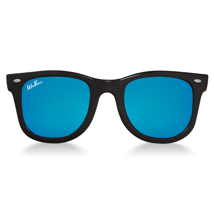 WeeFarers Polarized Sunglasses BLACK/OCEAN BLUE