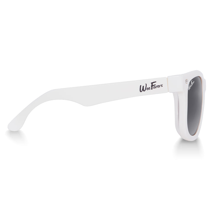 WeeFarers Polarized Sunglasses WHITE