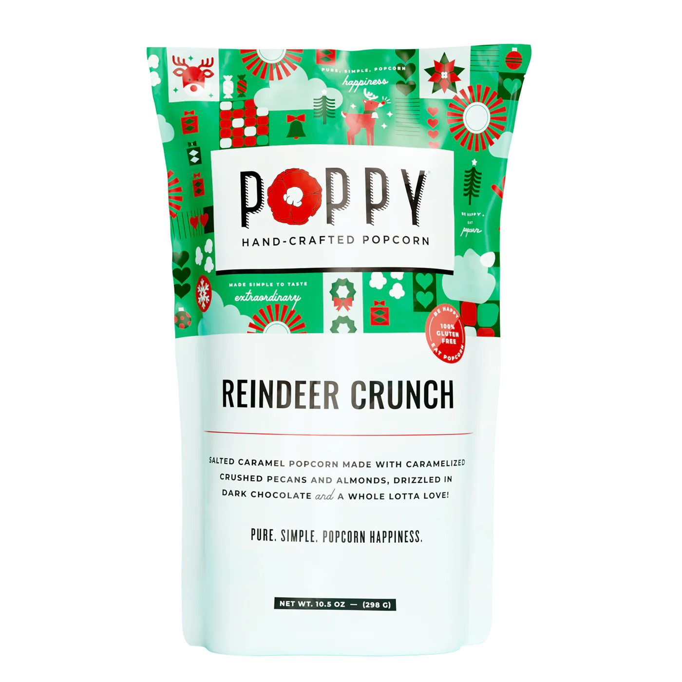 Poppy Reindeer Crunch Market Bag