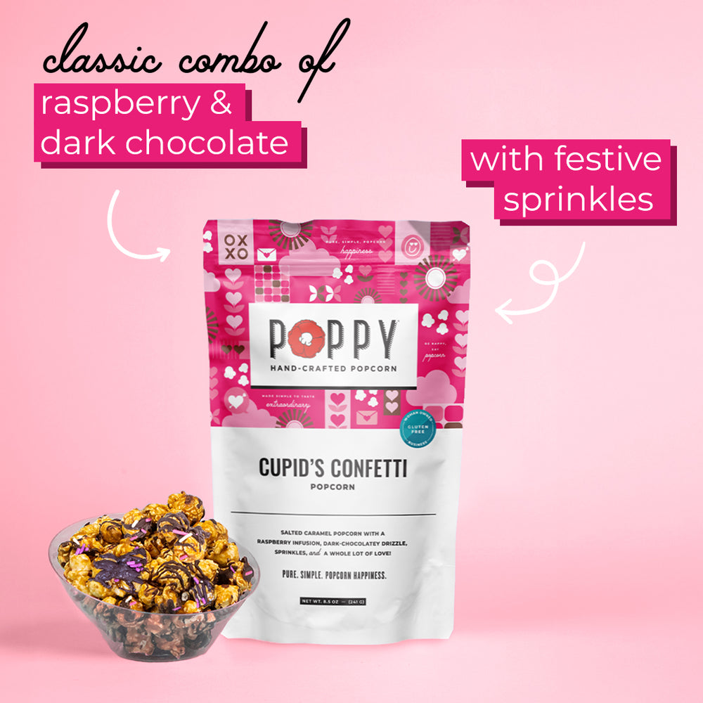 Poppy Cupid's Confetti Popcorn