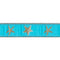 Preston Dog Collar Starfish AQUA