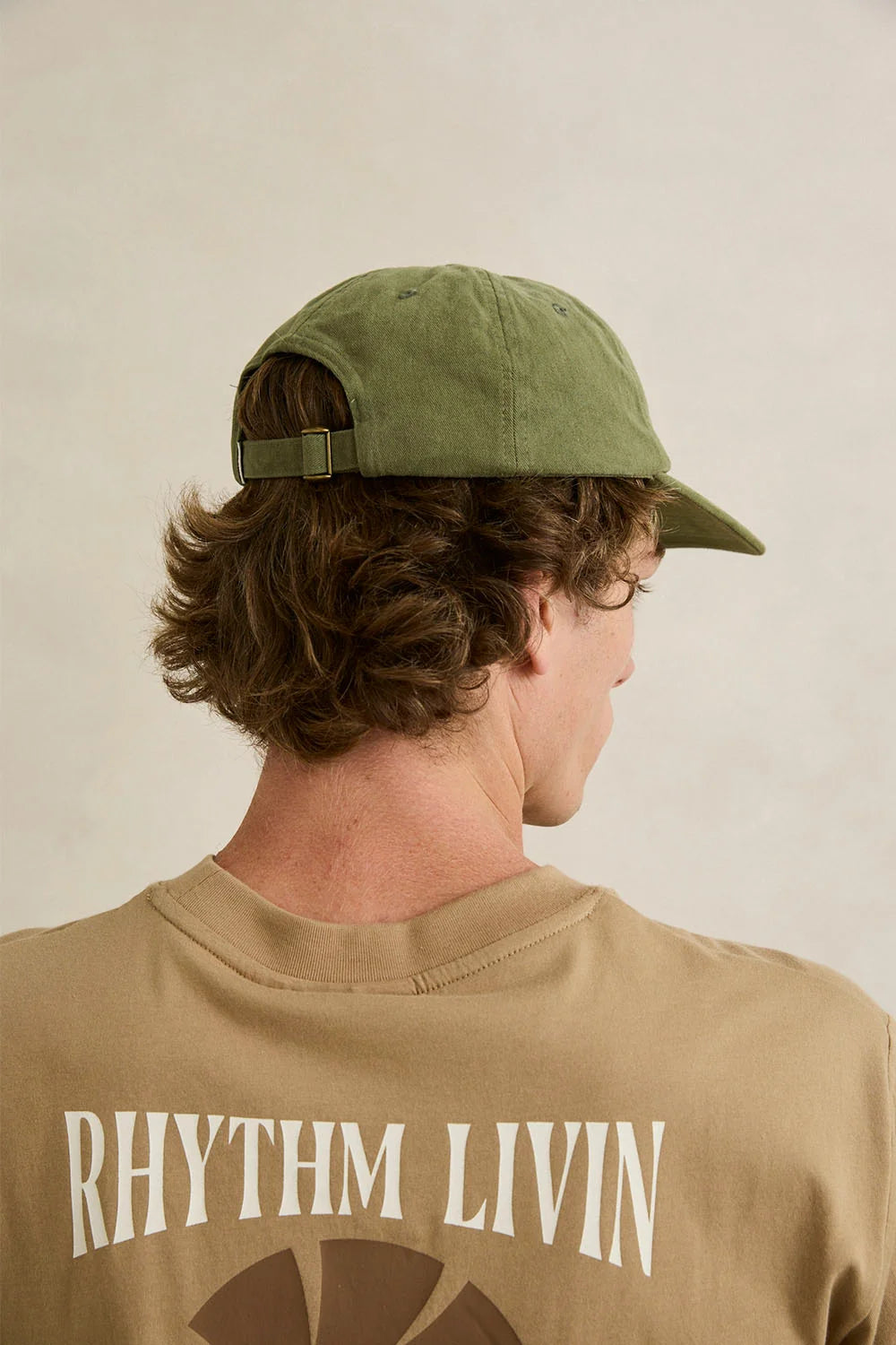 Rhythm Essential Brushed Twill Cap DILL