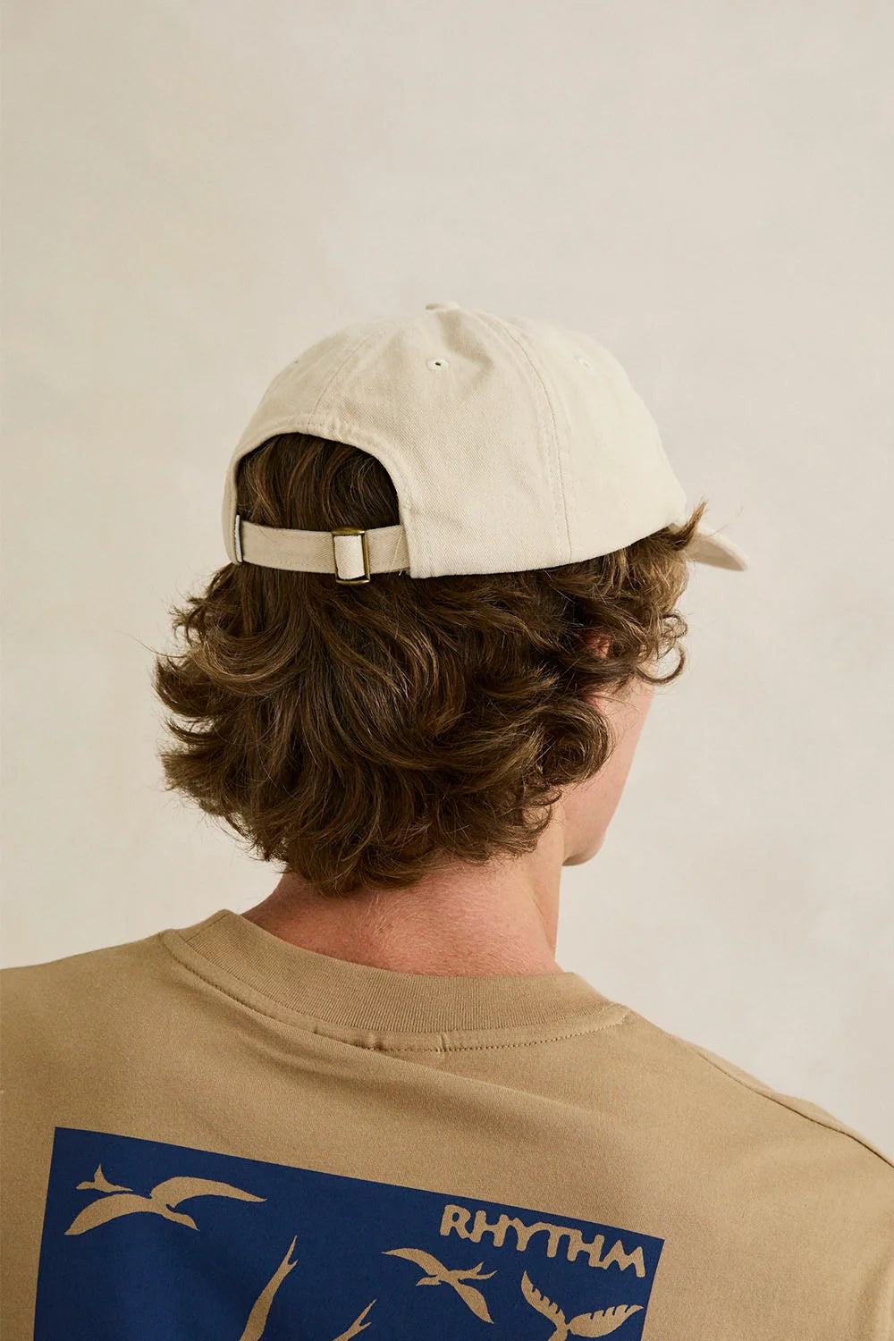 Rhythm Essential Brushed Twill Cap STONE