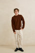 Rhythm M Jackson Knit Sweater CHESTNUT