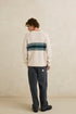 Rhythm M Strata Knit Sweater NATURAL