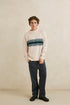 Rhythm M Strata Knit Sweater NATURAL