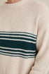 Rhythm M Strata Knit Sweater NATURAL