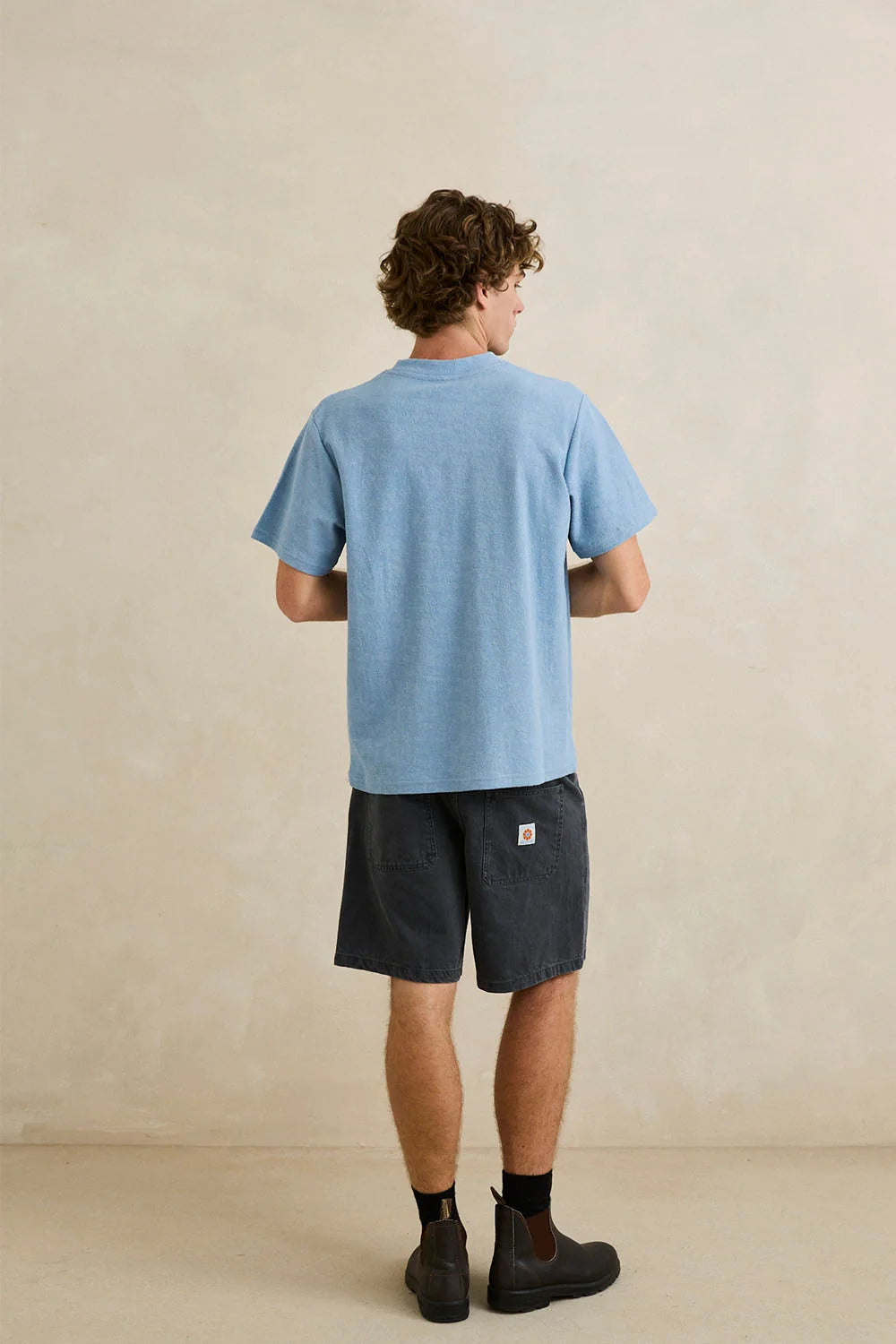 Rhythm M SS Vintage Terry Tee SLATE
