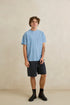 Rhythm M SS Vintage Terry Tee SLATE