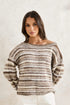 Rhythm W Baklava Knit Sweater SAND