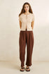 Rhythm W SS Dana Knit Cardigan OAT
