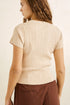 Rhythm W SS Dana Knit Cardigan OAT