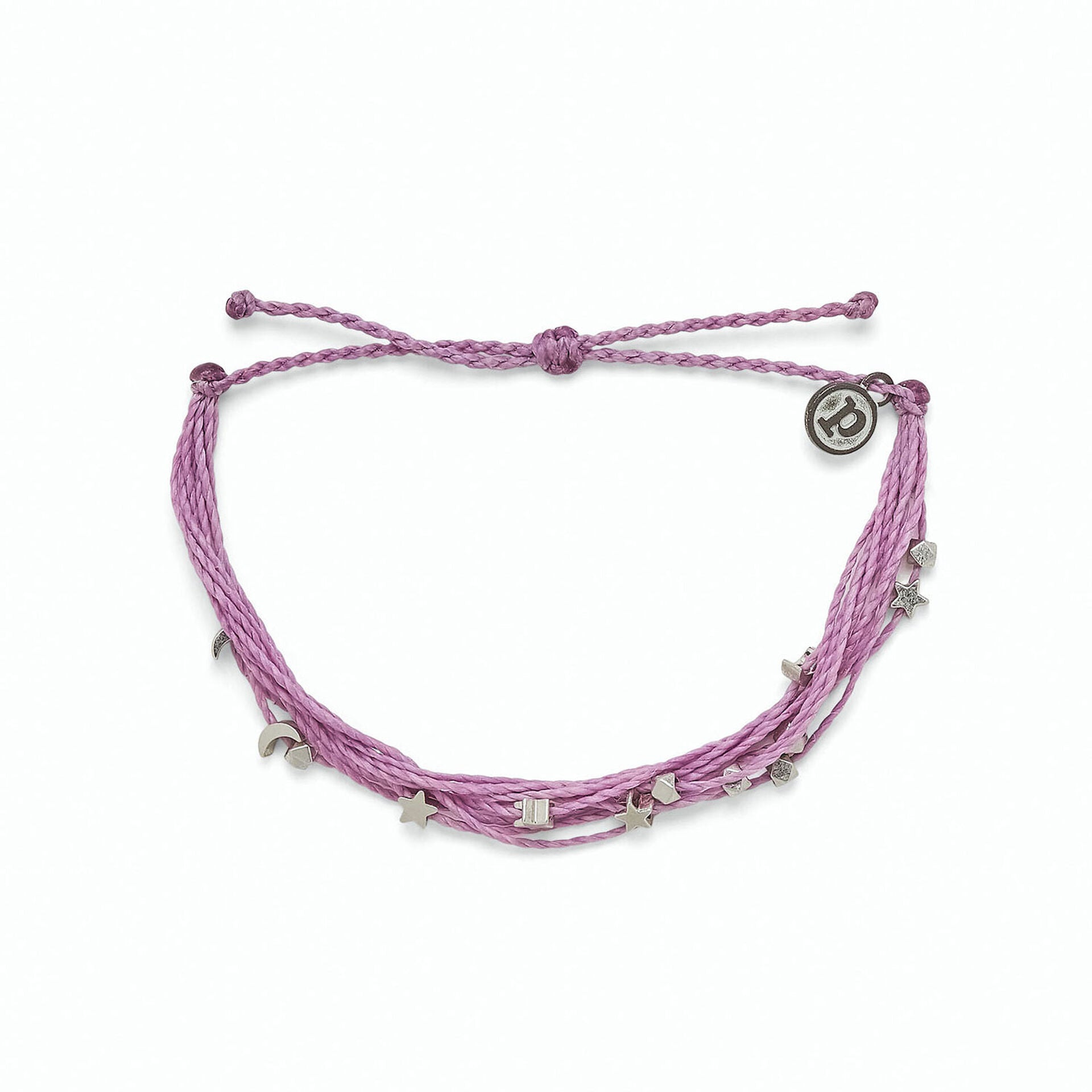 Pura Vida Silver Celestial Malibu Bracelet LAVENDER