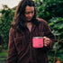 Yeti Rambler 14 oz Mug TROPICAL PINK