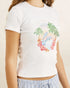 Rhythm W Dolphin Everyday Tee WHITE