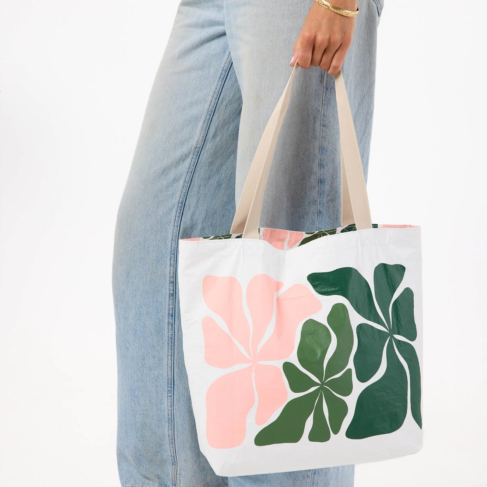 ALOHA Collection Wavy Reversible Tote VINEYARD