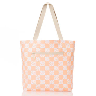 ALOHA Collection Taha'a Reversible Tote PEACHY