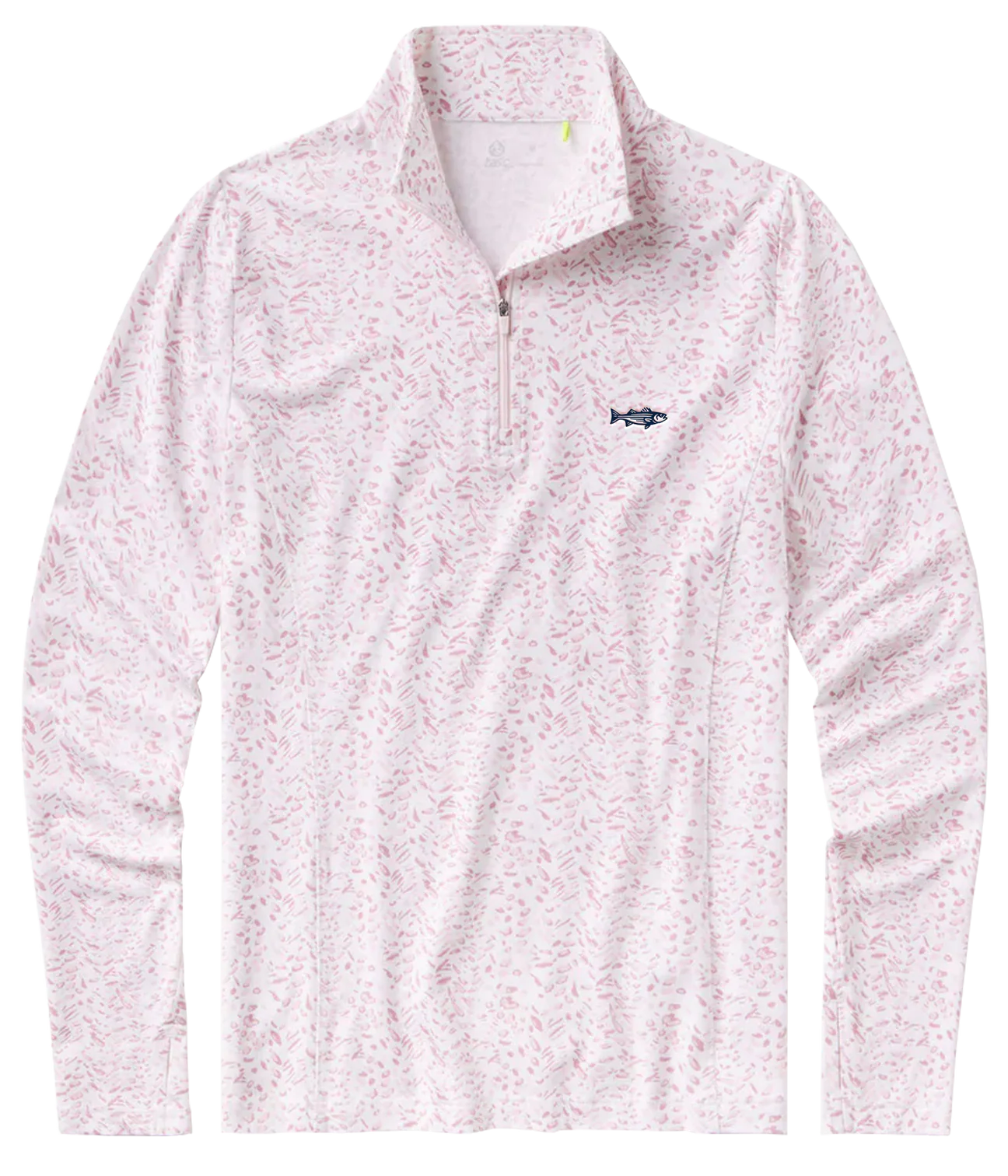 Tasc W Recess 1/4 Zip SEASHELL WATERCOLOR