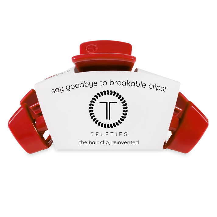 Teleties Classic Large Hair Clip RED CARPET READY