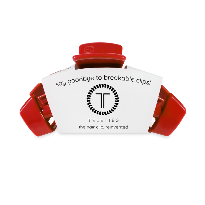 Teleties Classic Medium Hair Clip RED CARPET READY