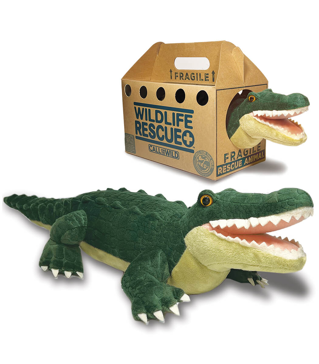 Call For The Wild Plush Rescue Alligator