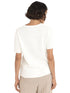 Rhythm W SS Adele Knit Cardigan WHITE