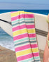 Sand Cloud Roma Stripe Dobby Texture Beach Towel