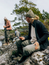 Free Fly W Bamboo LW Fleece Crew HEATHER GREY