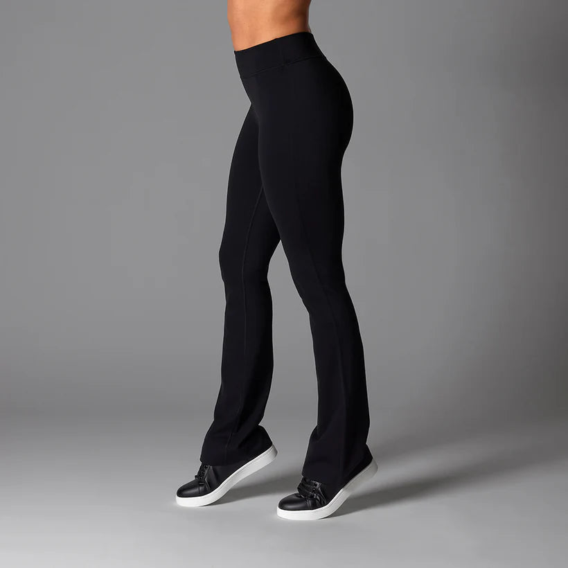 Tavi W High Waisted Bootcut Legging EBONY