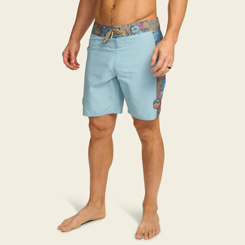 Howler Bros M Ensueno Boardshort FLOWER POWER POOL BLUE