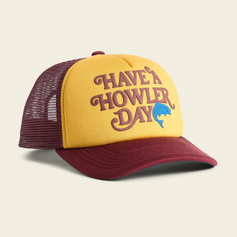 Howler Bros Foam Dome Have a Howler Day GOLD / MAROON