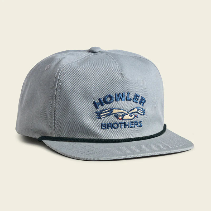 Howler Bros Snapback LONE GULL STONE BLUE