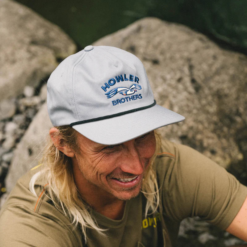 Howler Bros Snapback LONE GULL STONE BLUE