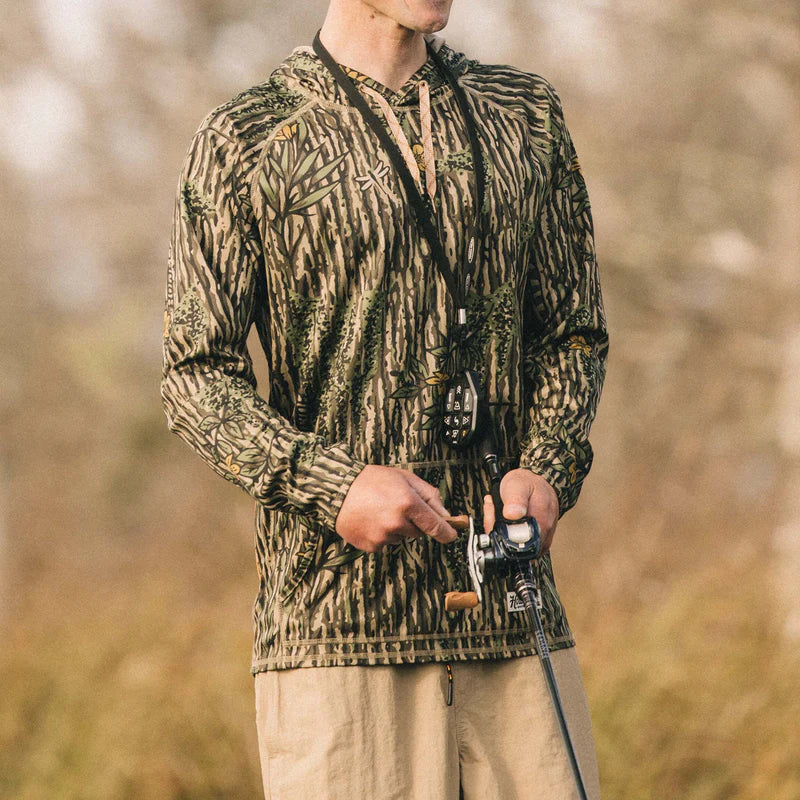Howler Bros M Loggerhead Hoodie SWAMP COUNTRY CAMO
