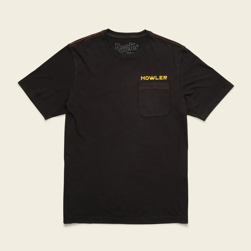 Howler Bros M SS Pocket Tee OSPREY PREY BLACK