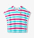 Hatley Kids Hooded Beach Stripes Cover Up WHITE