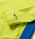 Hatley Kids LS Colorblock Rashguard LIME/BLUE