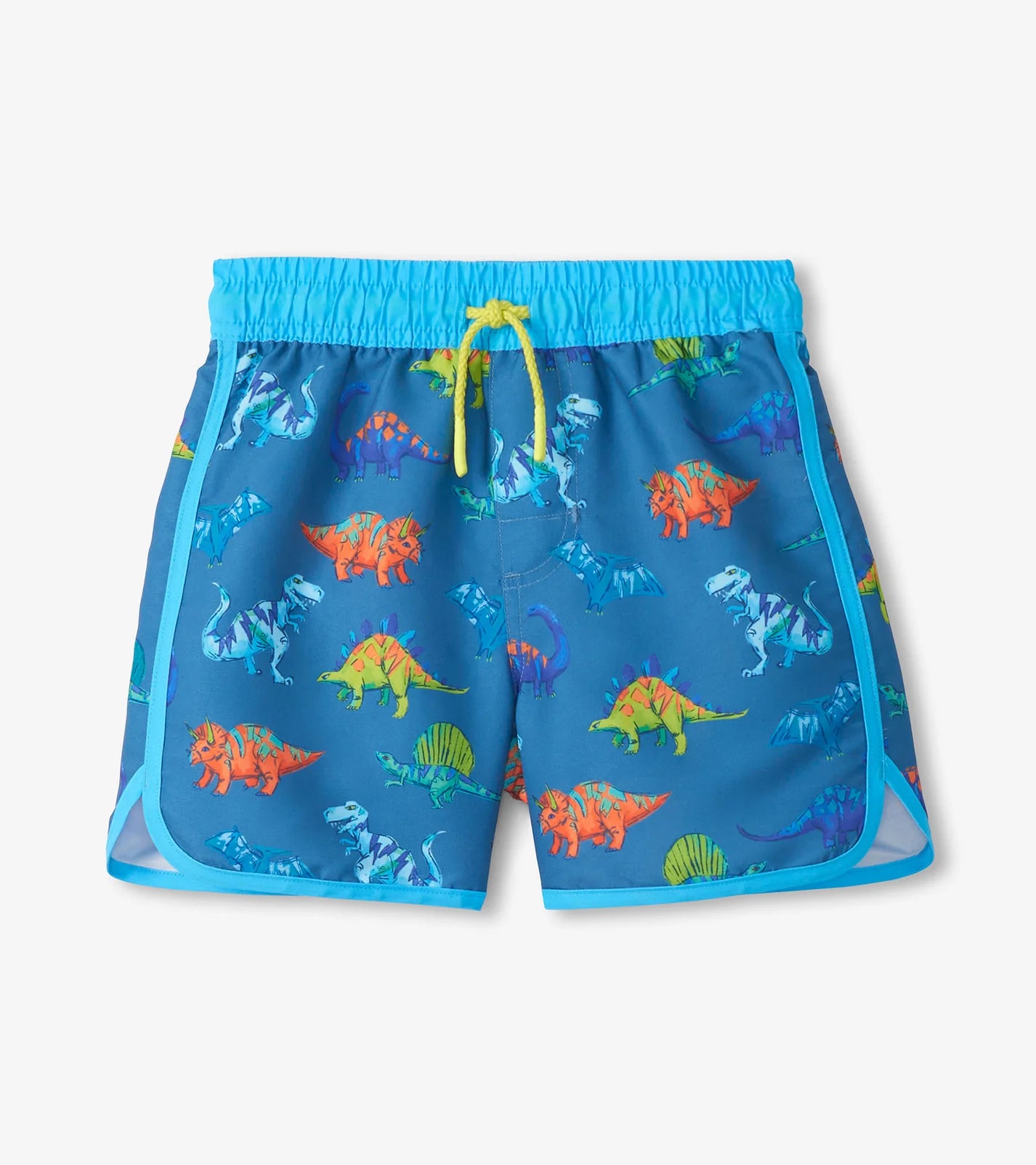 Hatley Kids Dino Party Swim Short BLUE
