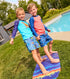 Hatley Kids Dino Party Swim Short BLUE
