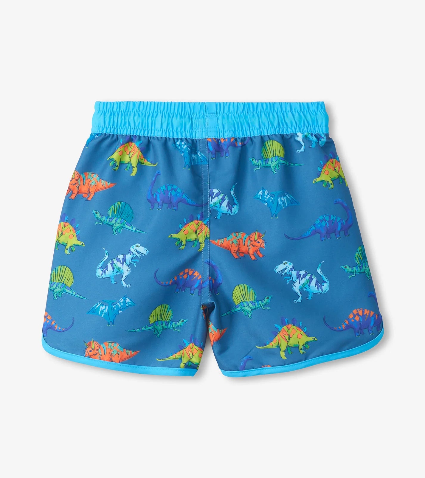 Hatley Kids Dino Party Swim Short BLUE