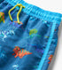 Hatley Kids Dino Party Swim Short BLUE